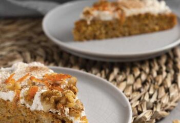 pastel de zanahorias